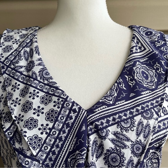 •ALYX• Ruffled Sleeveless Boho Dress - Size 18 - Picture 3 of 11